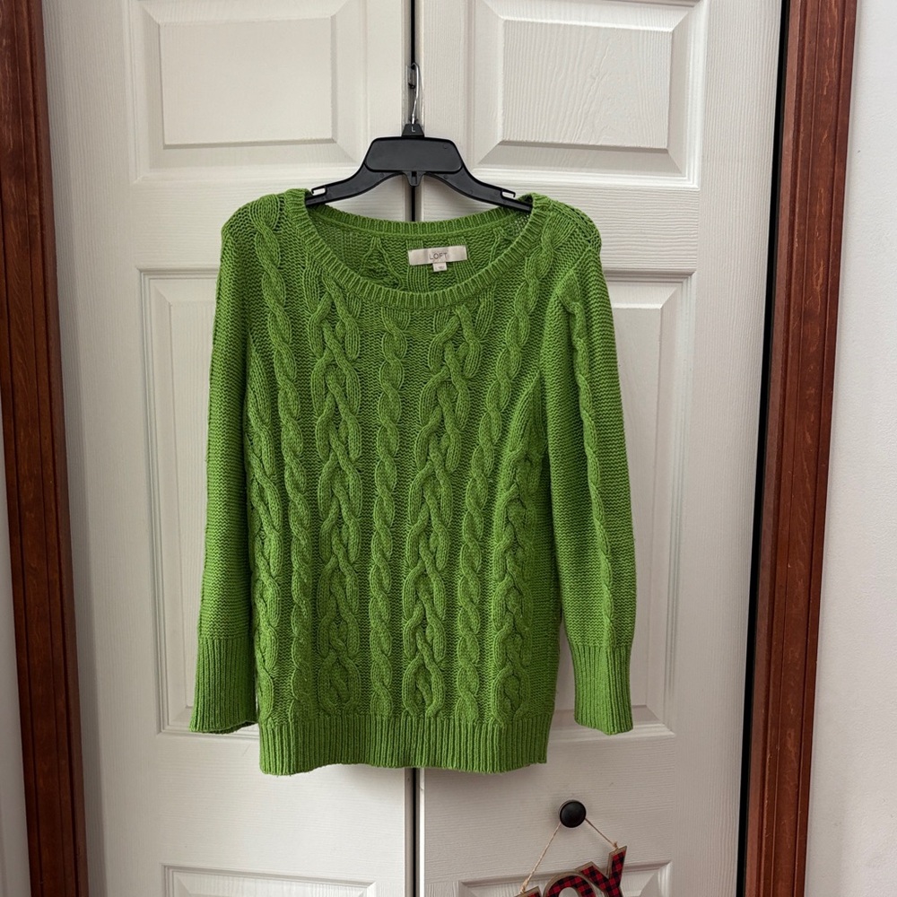 Loft wool blend sweater